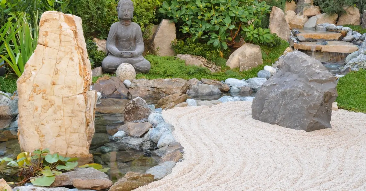 Modern Japanese Rock Garden