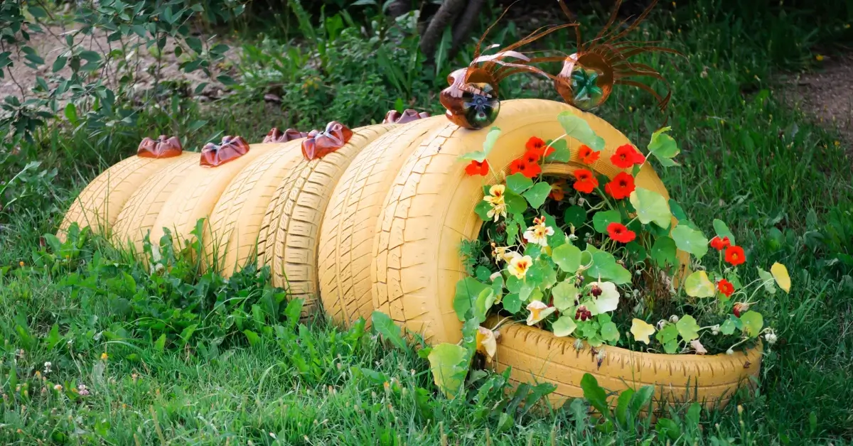 Decoration Tire Garden Ideas