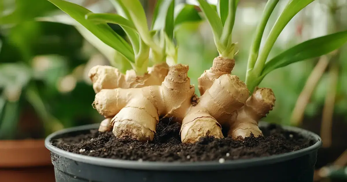 Grow Ginger in Pots