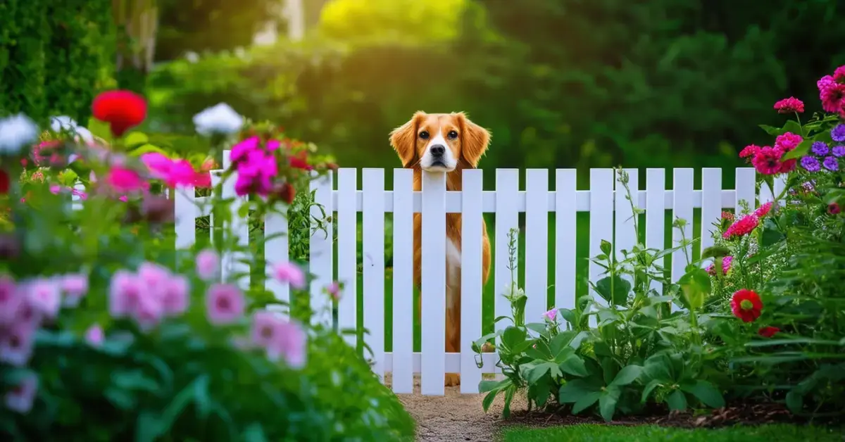 How to keep dogs out of your garden