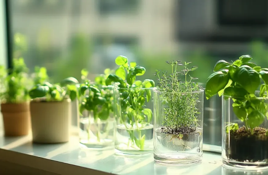 grow herbs in water